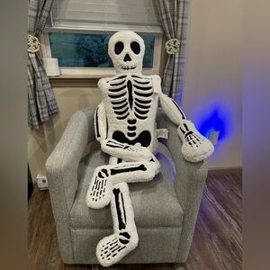 Isaac Mizrahi Skeleton Life Size Pillow